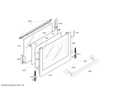 Схема №1 HBN530520A с изображением Панель управления для плиты (духовки) Bosch 00661068