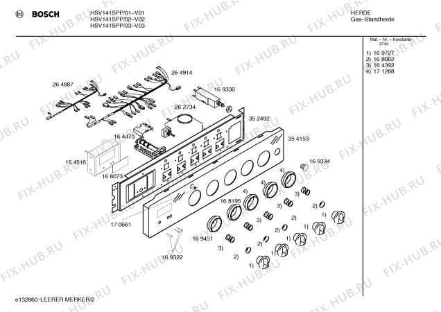 Схема №2 EC32020TR с изображением Форсунки для жидкого газа для плиты (духовки) Bosch 00170230