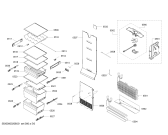 Схема №2 KAN92LB35G с изображением Наклейка для холодильной камеры Bosch 10004796