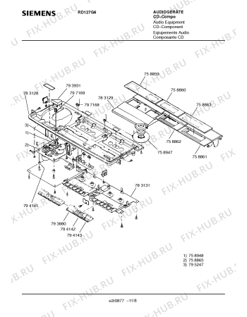 Схема №3 RD127G6 с изображением Инструкция по эксплуатации для сплит-системы Siemens 00530987