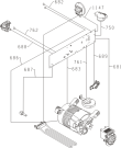 Схема №1 W6843T/S (392275, PS10/41141) с изображением Электролиния для стиралки Gorenje 363264