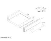 Схема №1 WS261111 с изображением Ванна для плиты (духовки) Bosch 00688940