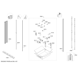 Схема №1 RF411701 с изображением Монтажный набор для холодильной камеры Bosch 00749387