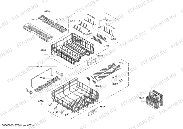 Схема №3 DGS6738 с изображением Кнопка для посудомоечной машины Bosch 00612373