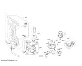 Схема №4 SMI40M65EU с изображением Силовой модуль запрограммированный для посудомойки Bosch 12015368