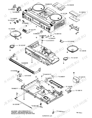 Схема №3 RM7455 с изображением Соединительный кабель для звукотехники Siemens 00751235