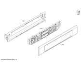 Схема №2 ME302EP с изображением Модуль управления для плиты (духовки) Bosch 00650428