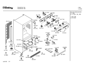 Схема №1 F6524E F6524 с изображением Панель для холодильной камеры Bosch 00287641