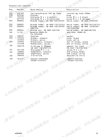 Схема №5 EB868110 с изображением Инструкция по эксплуатации Gaggenau для электропечи Bosch 00523092