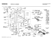 Схема №1 SN25901II с изображением Передняя панель для посудомоечной машины Siemens 00282276