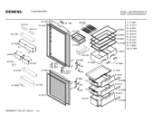 Схема №1 KG30U694GB с изображением Дверь для холодильной камеры Siemens 00244250