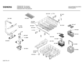 Схема №1 SR53525CH с изображением Вкладыш в панель для посудомойки Siemens 00351251