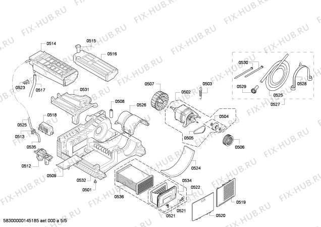 Схема №2 WTE84320FG с изображением Панель управления для сушилки Bosch 00678067