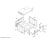 Схема №1 HBC34D553 с изображением Дисплейный модуль для электропечи Bosch 00651985