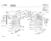 Схема №1 KSV2618N с изображением Дверь морозильной камеры для холодильника Bosch 00203940