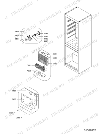 Схема №1 ARC5080 (F090339) с изображением Шарнир для стиральной машины Indesit C00329757