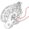 Индуктор для электропылесоса Philips 432200534991 для Philips FC8589/01