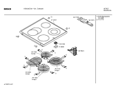 Схема №1 HSN385D с изображением Стеклокерамика для электропечи Bosch 00214641