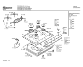 Схема №1 T2333W0EU с изображением Столешница для духового шкафа Bosch 00214828