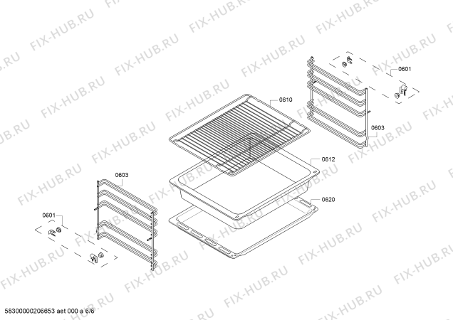 Схема №2 P1HEB64256 с изображением Панель управления для плиты (духовки) Bosch 00749346