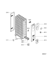 Схема №1 AMB 767 с изображением Тэн для обогревателя (вентилятора) Whirlpool 481225928796