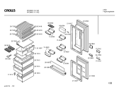 Схема №1 KGS3830IE с изображением Дверь морозильной камеры для холодильника Bosch 00215593