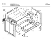 Схема №1 HEN600050 с изображением Фронтальное стекло для духового шкафа Bosch 00472057