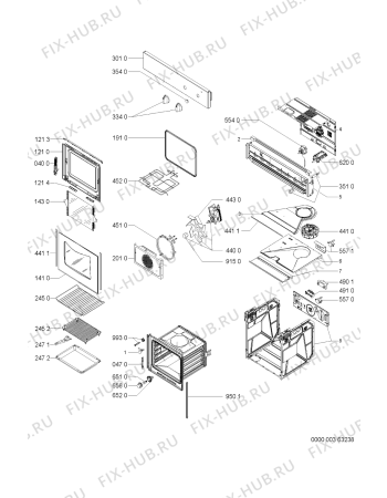 Схема №1 AKL797/IX с изображением Панель для духового шкафа Whirlpool 481245248811