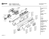 Схема №1 S4943B1 Art.: SK 540A с изображением Вкладыш в панель для электропосудомоечной машины Bosch 00357229