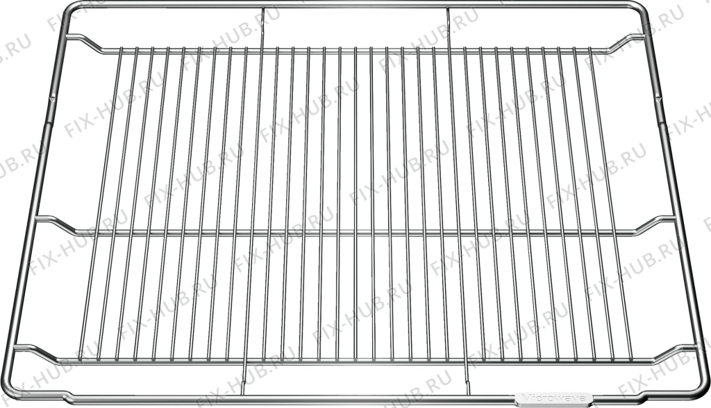 Большое фото - Комбинированная решетка для плиты (духовки) Bosch 00577584 в гипермаркете Fix-Hub