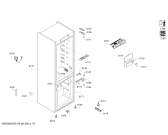 Схема №2 KGN36NL2AR Bosch с изображением Дверь морозильной камеры для холодильной камеры Bosch 00777769