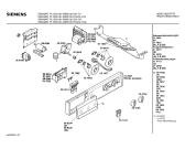 Схема №2 WM31001FG SIWAMAT PLUS 3100 с изображением Панель управления для стиралки Siemens 00272657