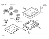 Схема №1 4EM611X с изображением Стеклокерамика для плиты (духовки) Bosch 00218838