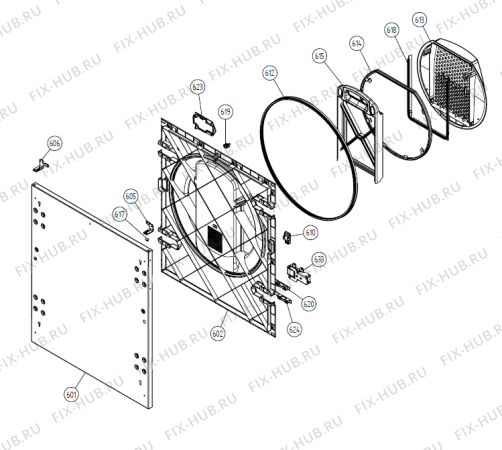 Схема №2 TKI 800 SE   -Titanium FI (337020, TD60.3) с изображением Декоративная панель для стиралки Gorenje 349656