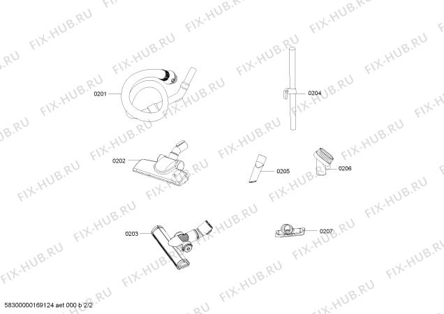 Схема №2 AC6240 ufesa ♥ Planet с изображением Кнопка для пылесоса Bosch 00628296