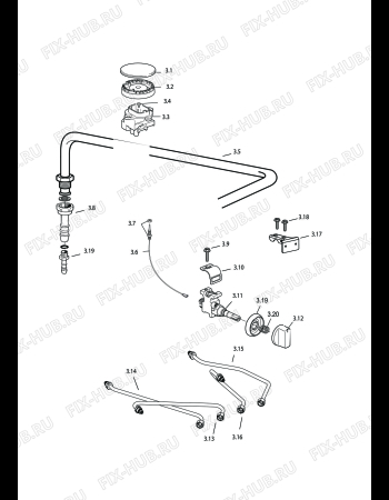 Схема №2 SEW554 с изображением Шланг для электропечи DELONGHI 342D554002