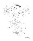Схема №3 AB2526PEKW с изображением Панель управления для холодильной камеры Whirlpool 482000094422