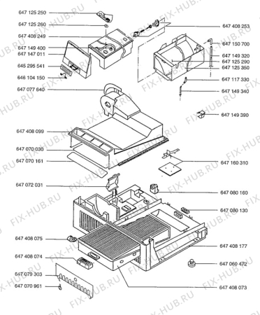 Взрыв-схема стиральной машины Aeg L56600 - Схема узла Condenser