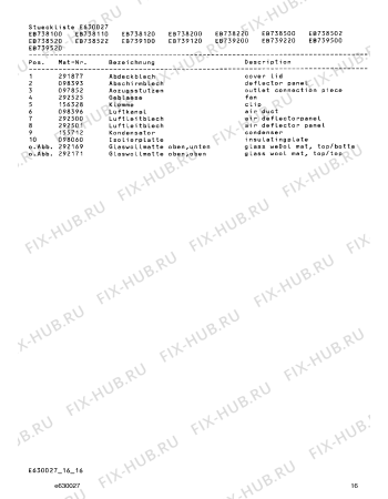 Схема №3 EB738100 с изображением Шестерня для электропечи Bosch 00156731