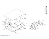 Схема №1 PXY801DE1E с изображением Стеклокерамика для плиты (духовки) Bosch 00714647