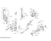 Схема №2 SE5QUE1 с изображением Передняя панель для электропосудомоечной машины Bosch 00641829