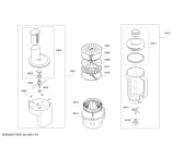 Схема №1 MUM57860AU HomeProfessional с изображением Соединительный кабель для кухонного комбайна Bosch 00754650