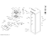 Схема №2 T24ID800LP с изображением Панель для холодильника Bosch 00770662