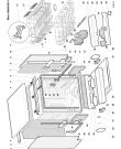 Схема №3 DE72UK (F024454) с изображением Панель управления для посудомойки Indesit C00077154