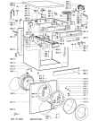 Схема №1 WA 4540-NORDIC с изображением Обшивка для стиральной машины Whirlpool 481245210109