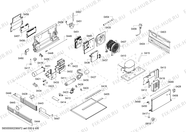 Схема №2 T30IF900SP Thermador с изображением Цокольная панель для холодильника Bosch 00776932
