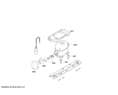 Схема №2 KSK38A01 с изображением Дверь для холодильной камеры Bosch 00247503