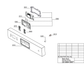 Схема №2 DFS 6830 A (7629548345) с изображением Дверь для посудомойки Beko 1880160109