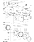 Схема №1 FL 1467 с изображением Декоративная панель для стиральной машины Whirlpool 480111100394