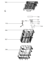 Схема №1 ADG 925 с изображением Запчасть для посудомоечной машины Whirlpool 482000097021